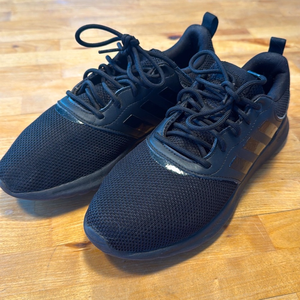 Adidas Cloudfoam Black Athletic Shoes